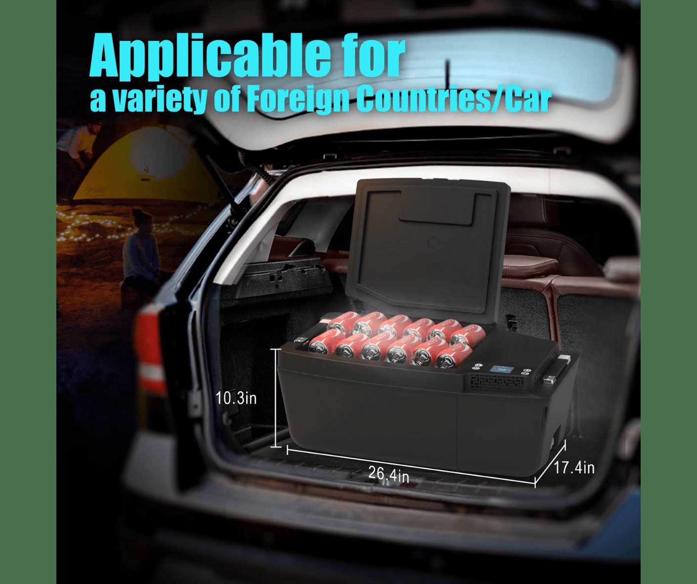 Acopower Portable Freezer 20L for Tesla Model 3