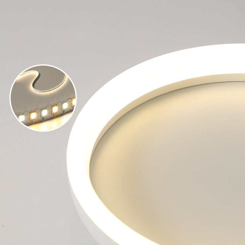 MIRODEMI® Round LED Ceiling Lamp - Minimalist Design for Bedroom, Kitchen & Dining Room
