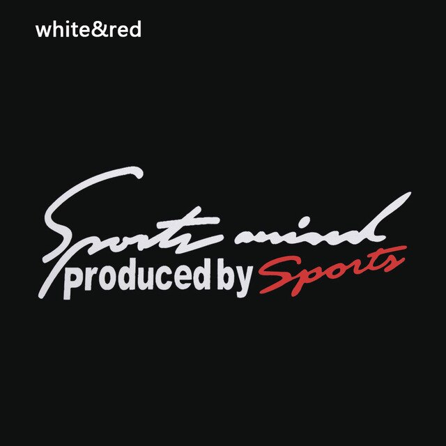 Sport Letter Car Stickers Emblem Badge Decal for Audi BMW Benz VW