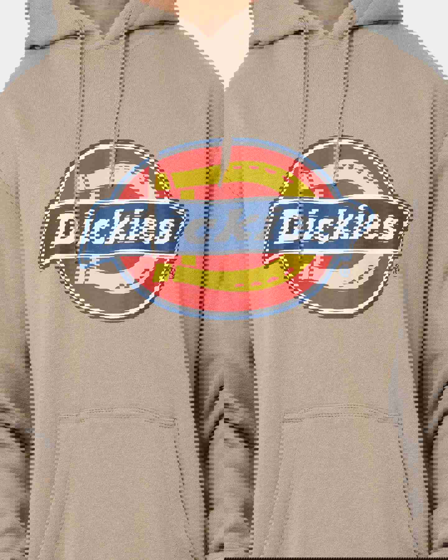 Dickies H.S Classic Pop Over Hoodie Khaki - Iconic Streetwear