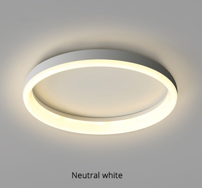 MIRODEMI® Round LED Ceiling Lamp - Minimalist Design for Bedroom, Kitchen & Dining Room