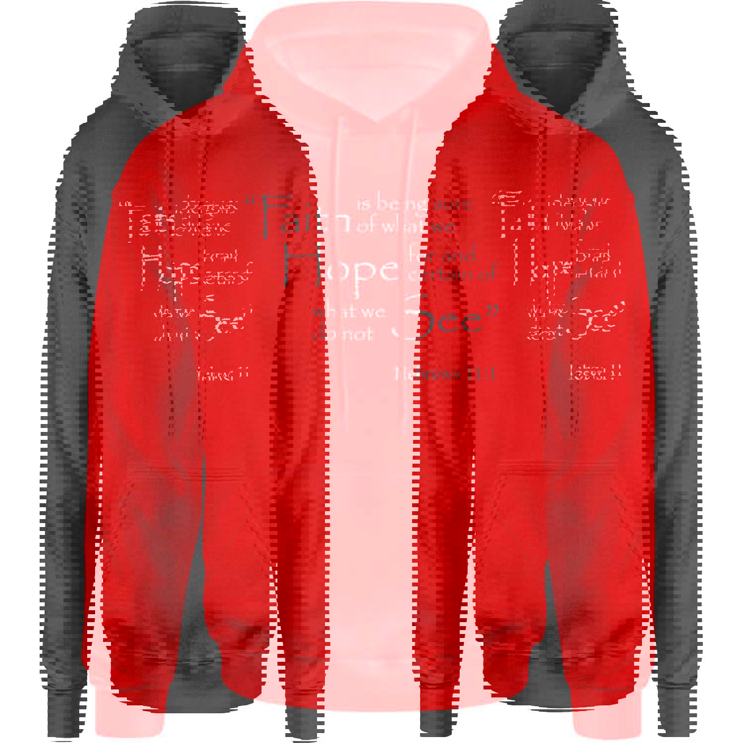 Faith Hope Hebrews 11:1 Bible Verse Hoodie