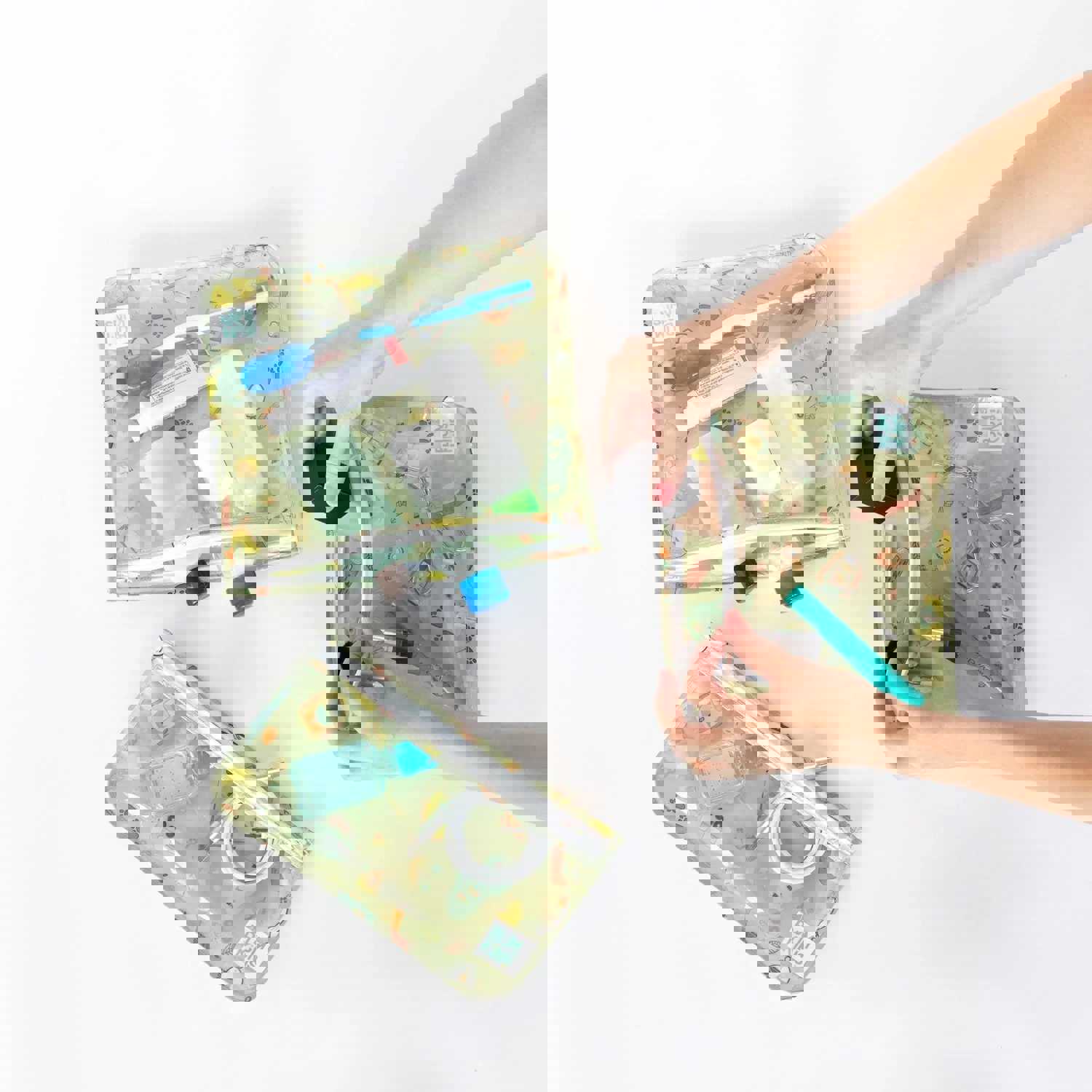 Clear Travel Bag 3-Pack: Camp Gear