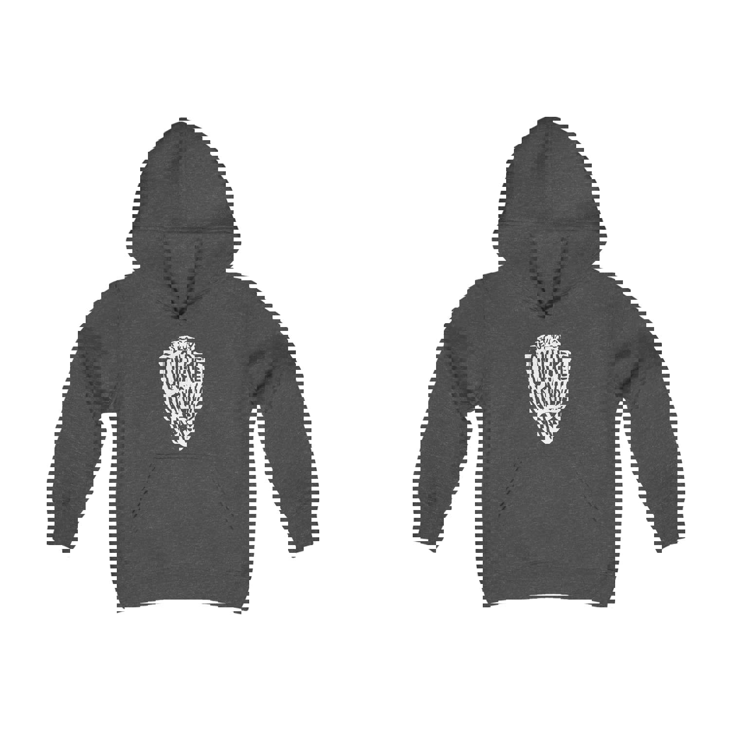 Congaree National Park Kids Hoodie - Arrowhead Chunky Text