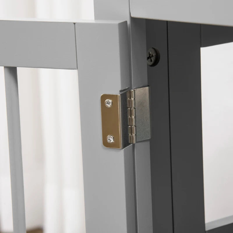 PawHut Cat Litter Box Enclosure with Magnetic Doors, Multi-Functional Side Table for Indoor Use