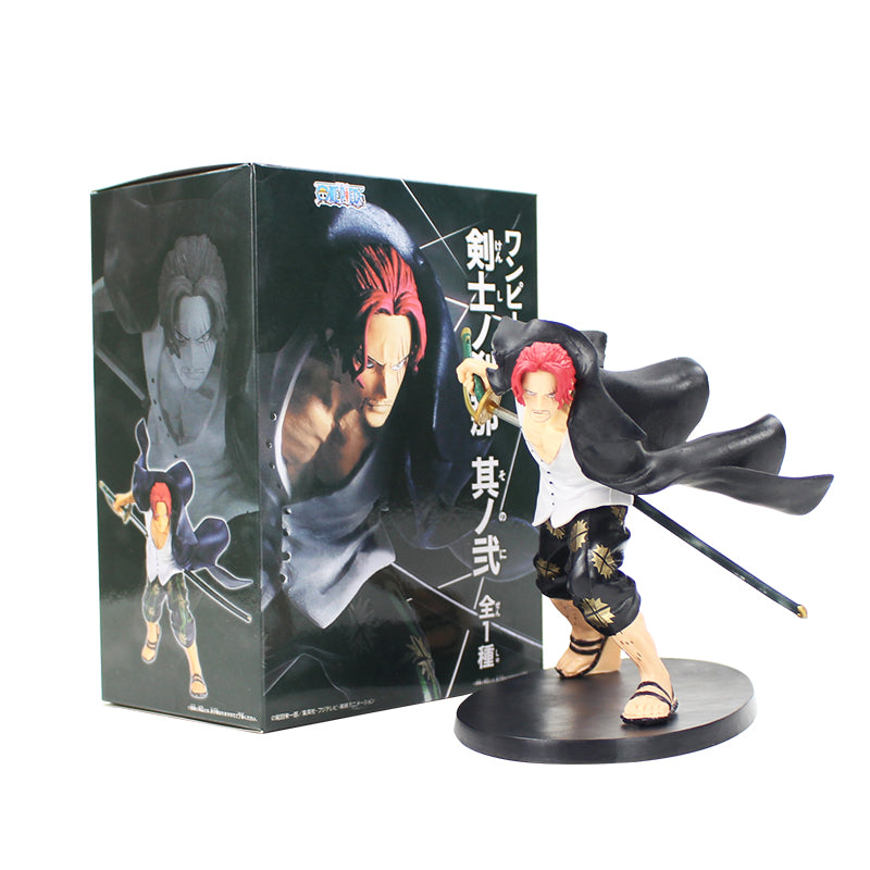 15cm Anime One Piece Akakami no Shankusu PVC Action Figure Collectible Model Toy