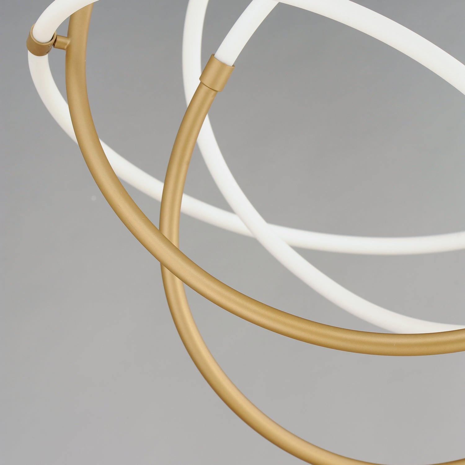 ET2 E25096-01BKGLD Mobius LED Pendant in Black and Gold