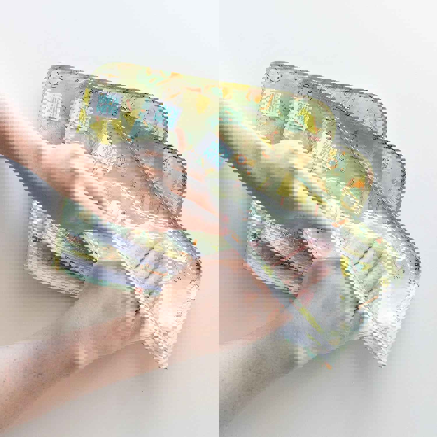 Clear Travel Bag 3-Pack: Camp Gear