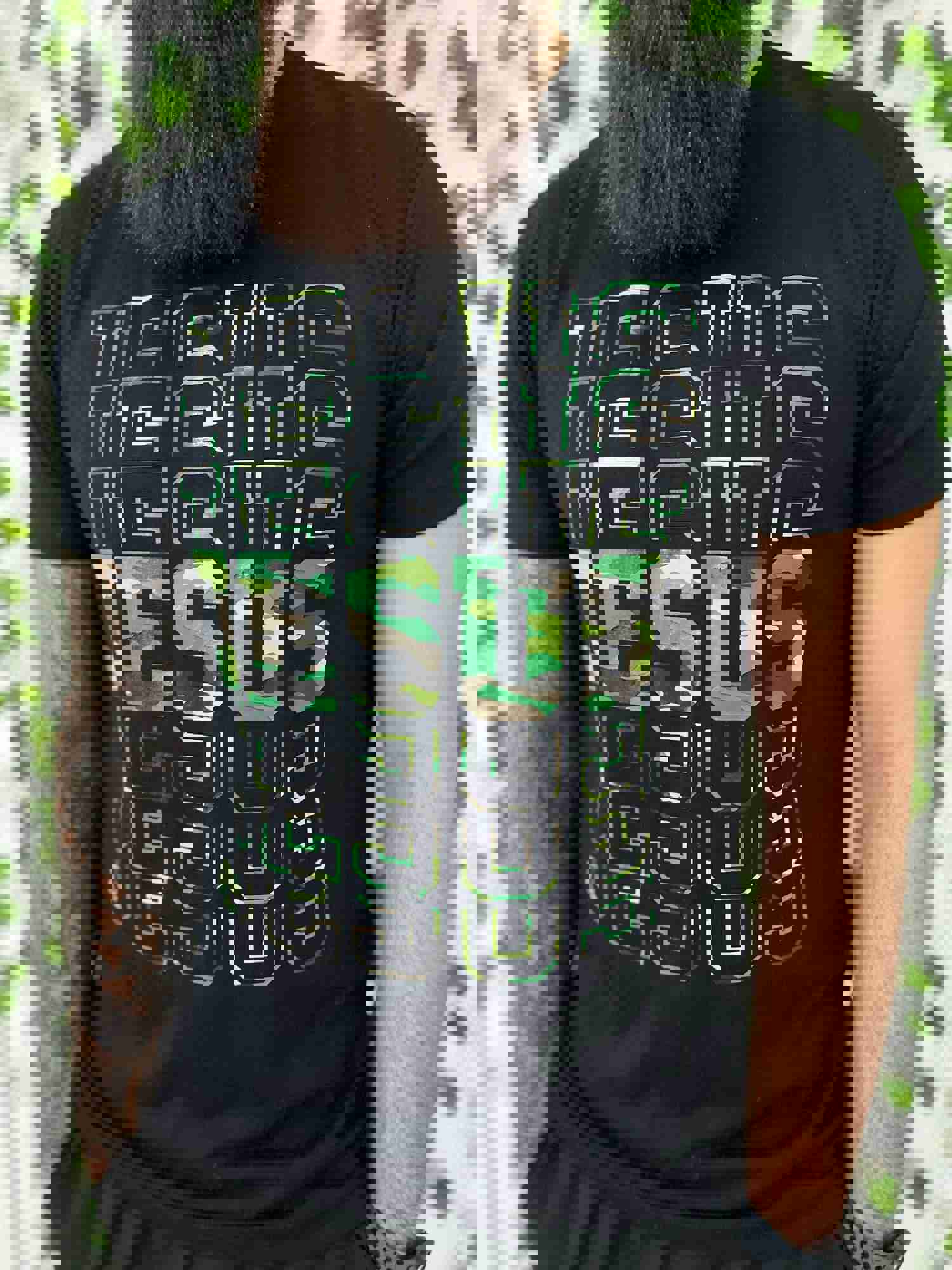 Jesus Camo Shirt - Faith Based Christian Apparel