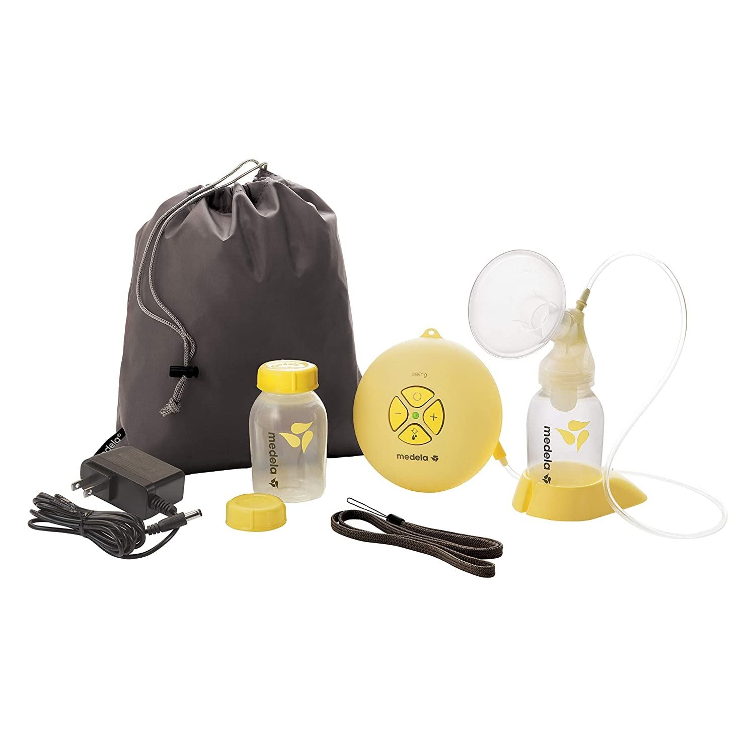 Medela Swing Single Electric Breast Pump - Compact, Lightweight with 2-Phase Expression Technology