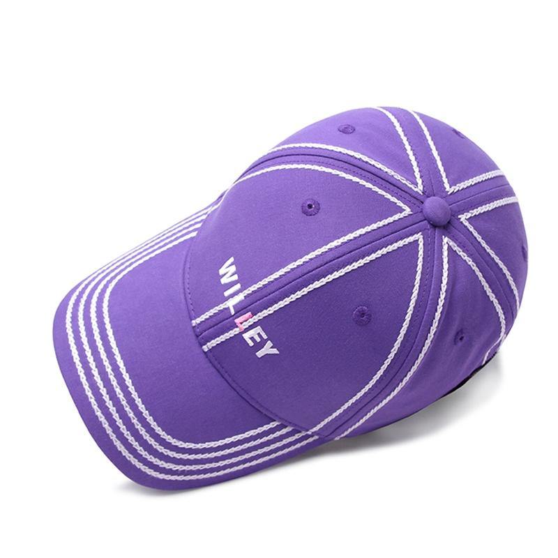 19Spring and Autumn New Letter Embroidery Baseball Cap for Men and Women - Korean Fashion Outdoor Trendy Hat