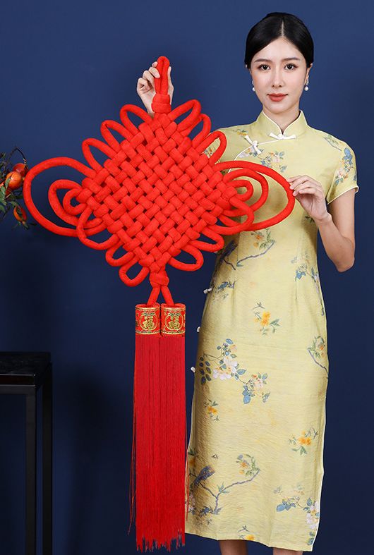 Chinese Knot - Traditional Lunar New Year Decoration for Home and Office