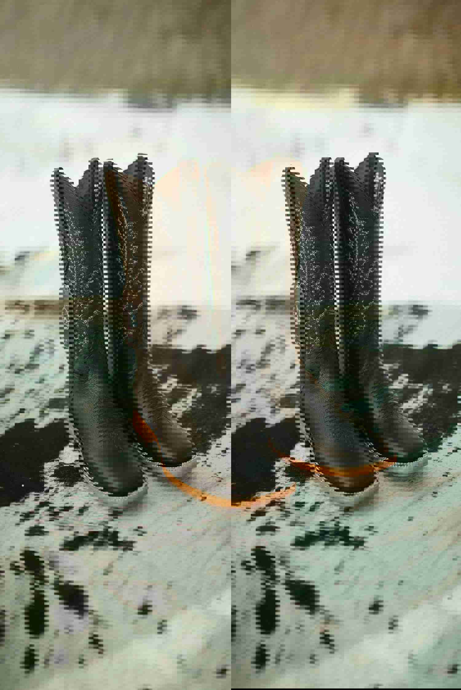 Est. Marino Rainbow Square Toe Cowboy Boot