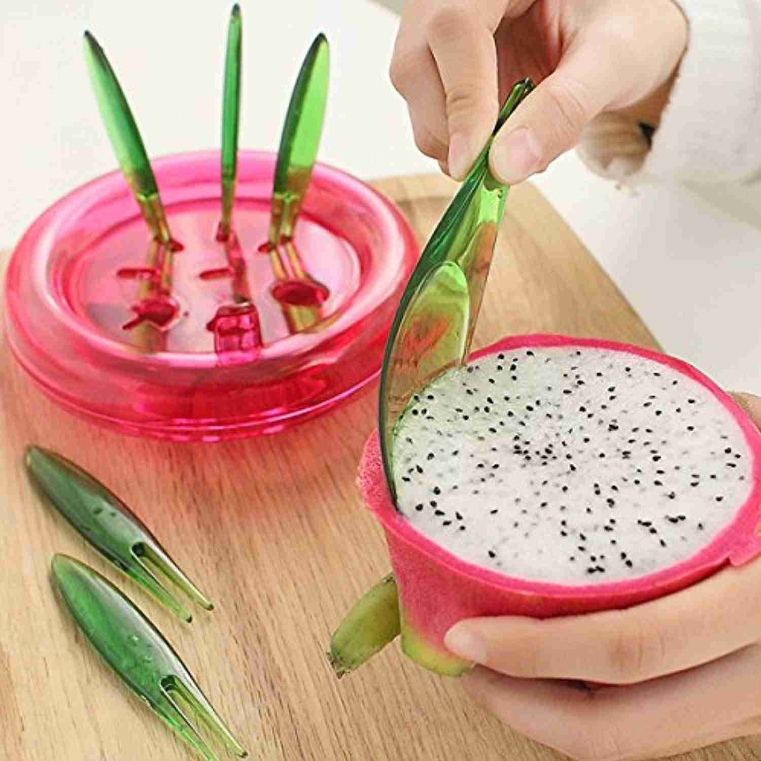 Shaper Salad Maker - 10pcs Multi-Function Kitchen Tool Set for Fruits & Vegetables