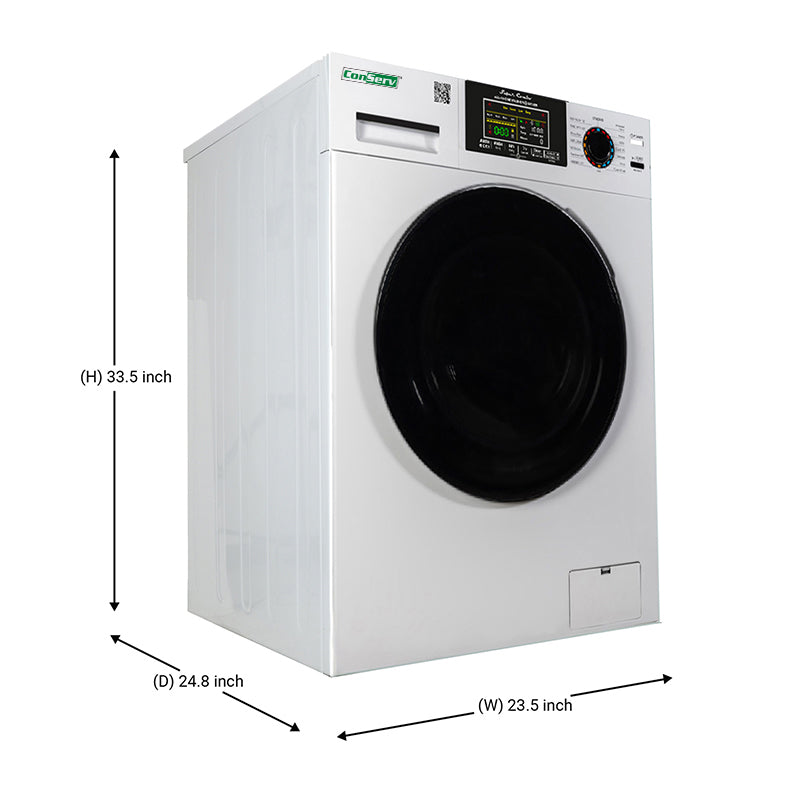 18 lbs Combo Washer Dryer Version 3 with Sanitize Allergen Winterize