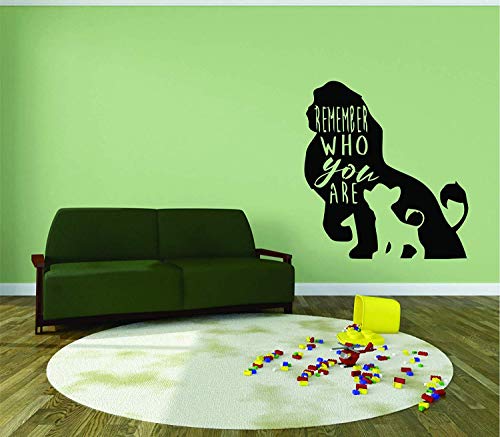 The Lion King Wall Decals for Kids Rooms - Simba & Mufasa Designs