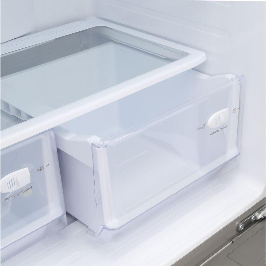 Samsung 17.5-cu ft Counter-depth French Door Refrigerator with Ice Maker (Stainless Steel)