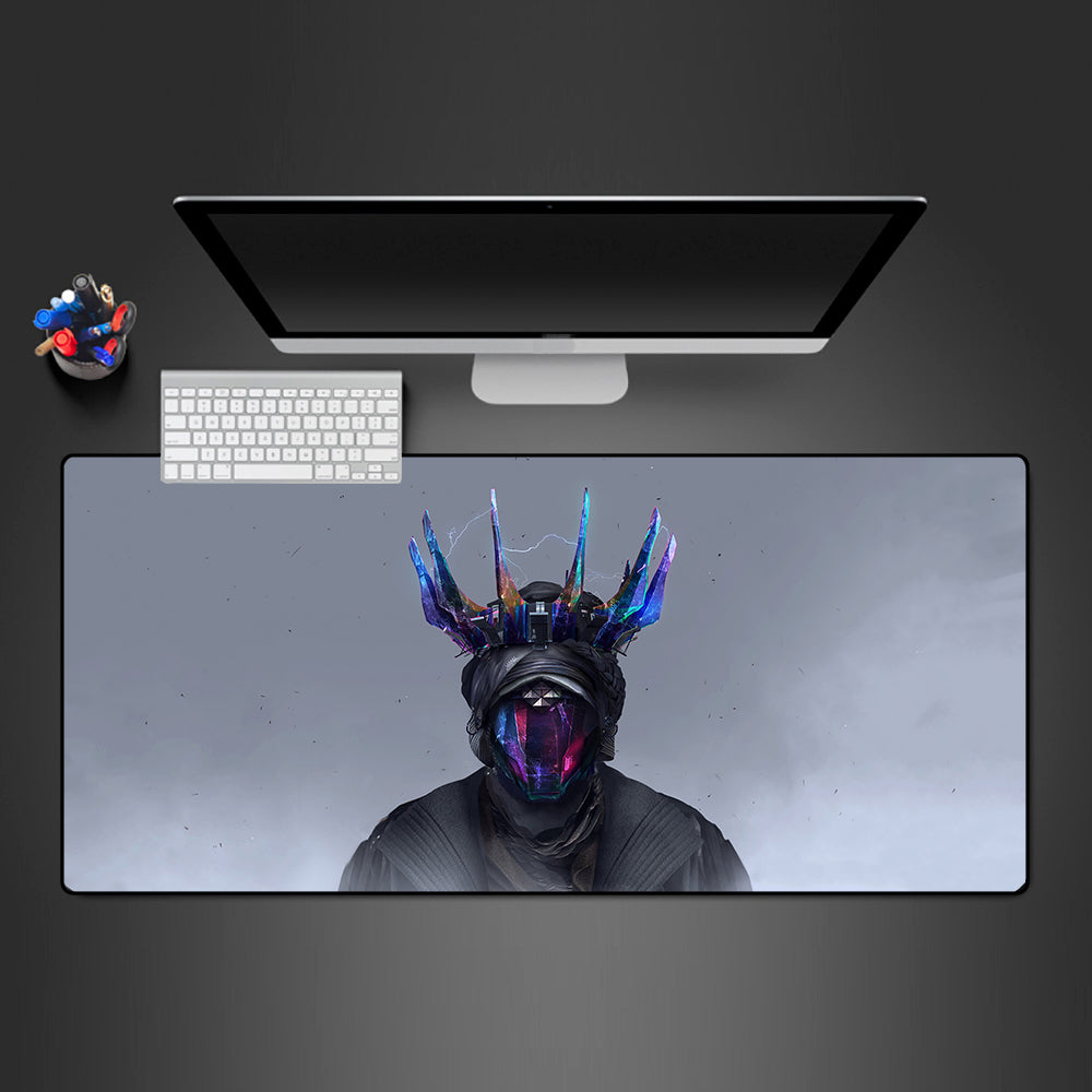 Destiny Crown Design M-XXL Size Gaming Mouse Pad, Computer Desk Mat