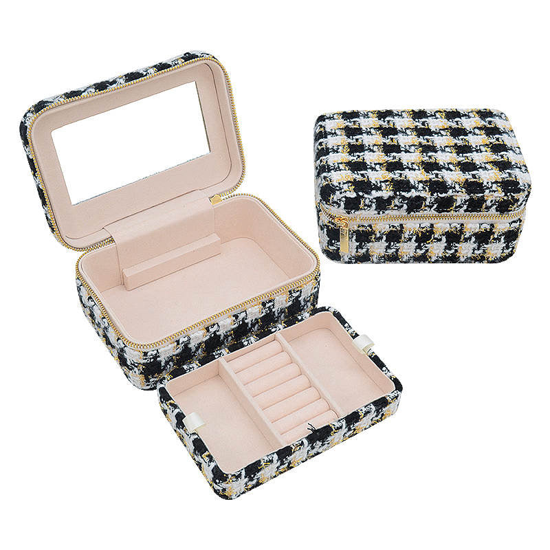 Tweed Jewelry Box - Stylish and Durable Jewelry Organizer