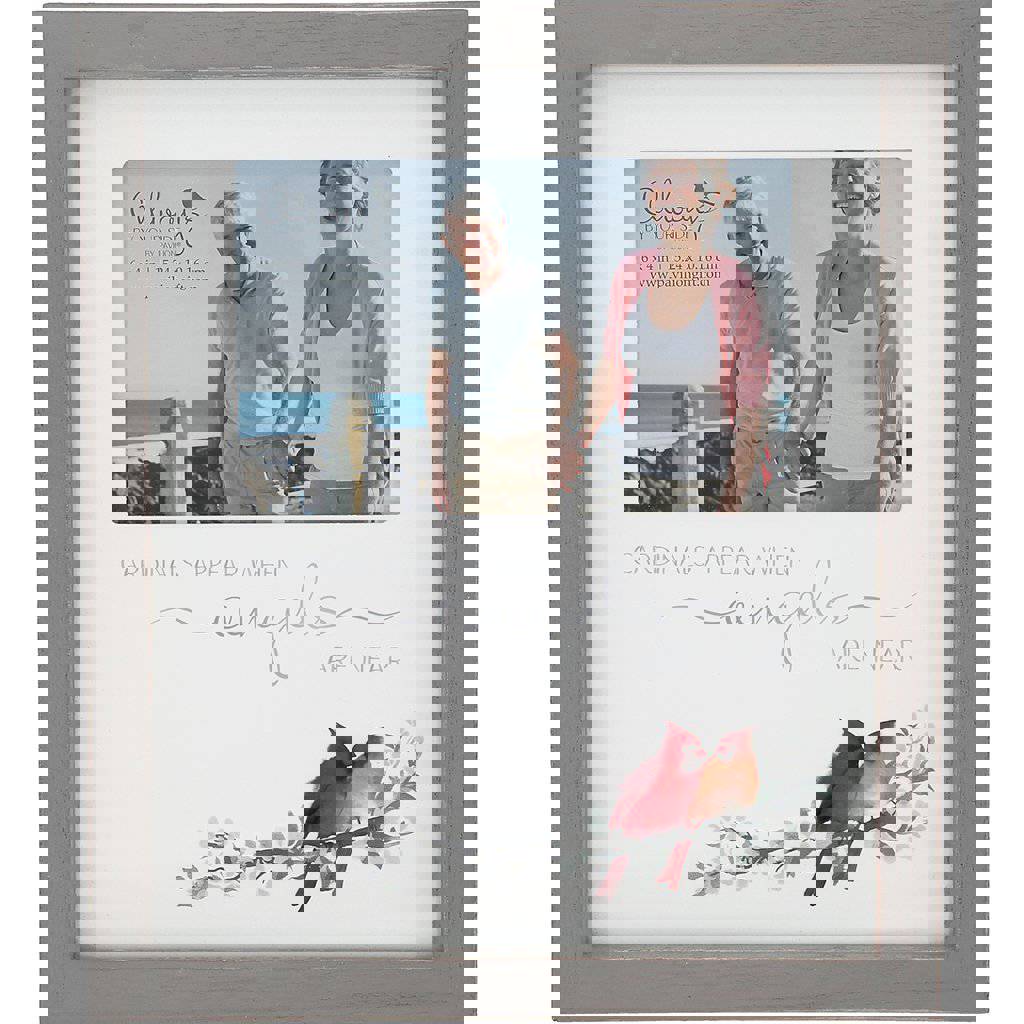 Pavilion Gift Co: Cardinals Appear - 8.5 x 10 Memorial Picture Frame