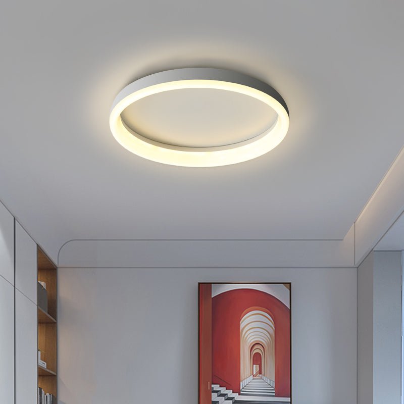 MIRODEMI® Round LED Ceiling Lamp - Minimalist Design for Bedroom, Kitchen & Dining Room