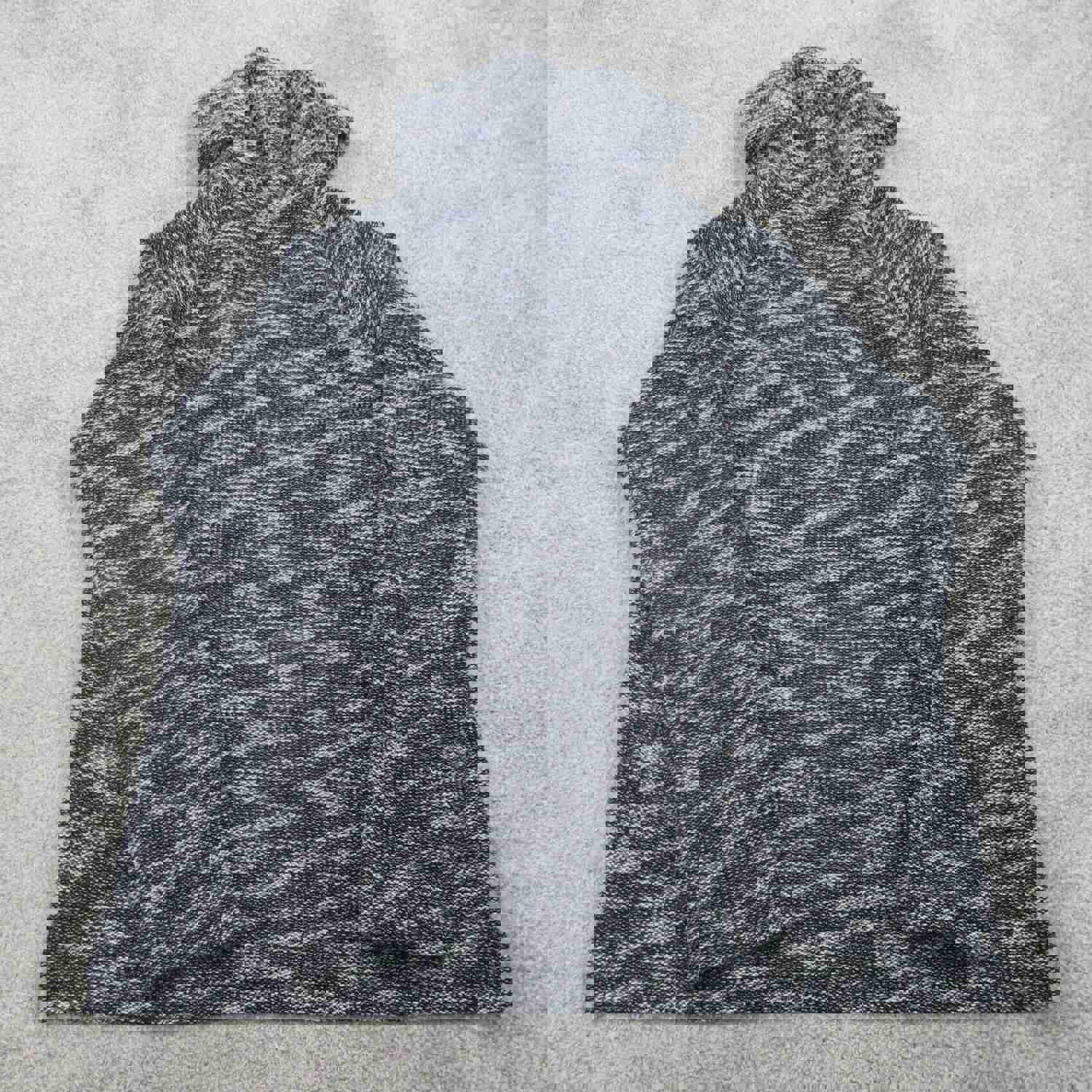 American Eagle Men's Pullover Hoodie - Black Gray, Size M