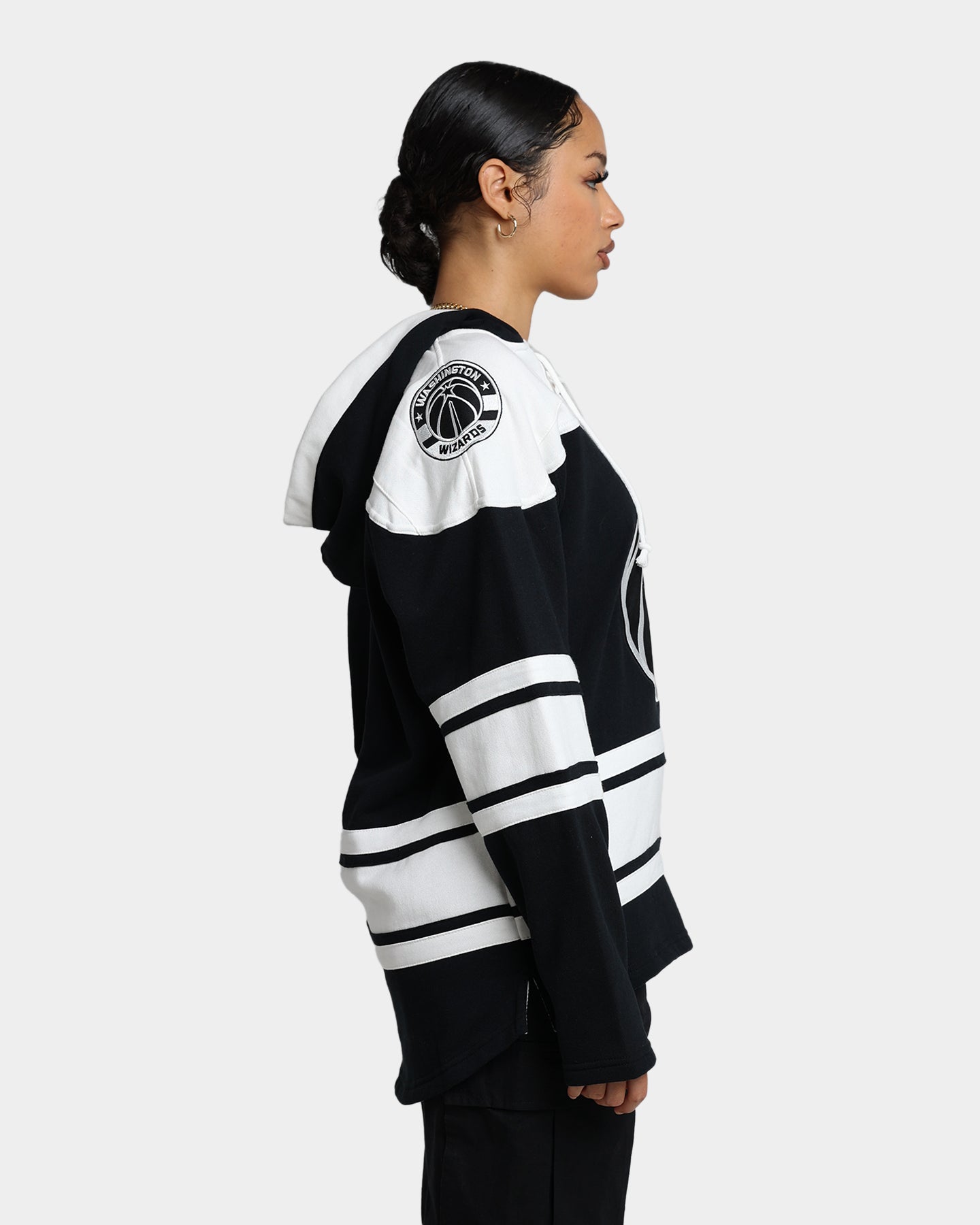 47 Brand Washington Wizards Superior Lacer Hoodie Jet Black