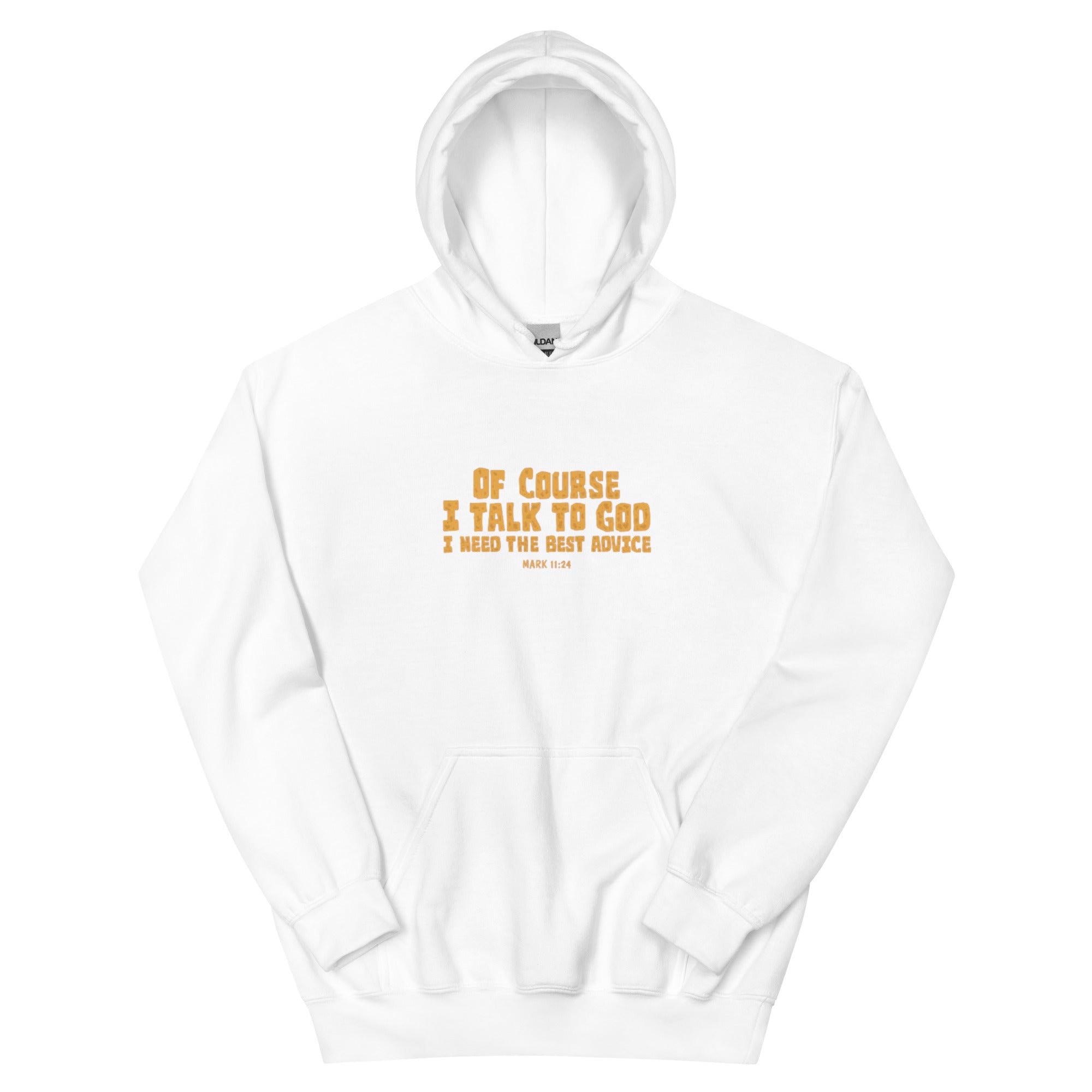 F&H Christian Of Course I Talk to God Mens Hoodie