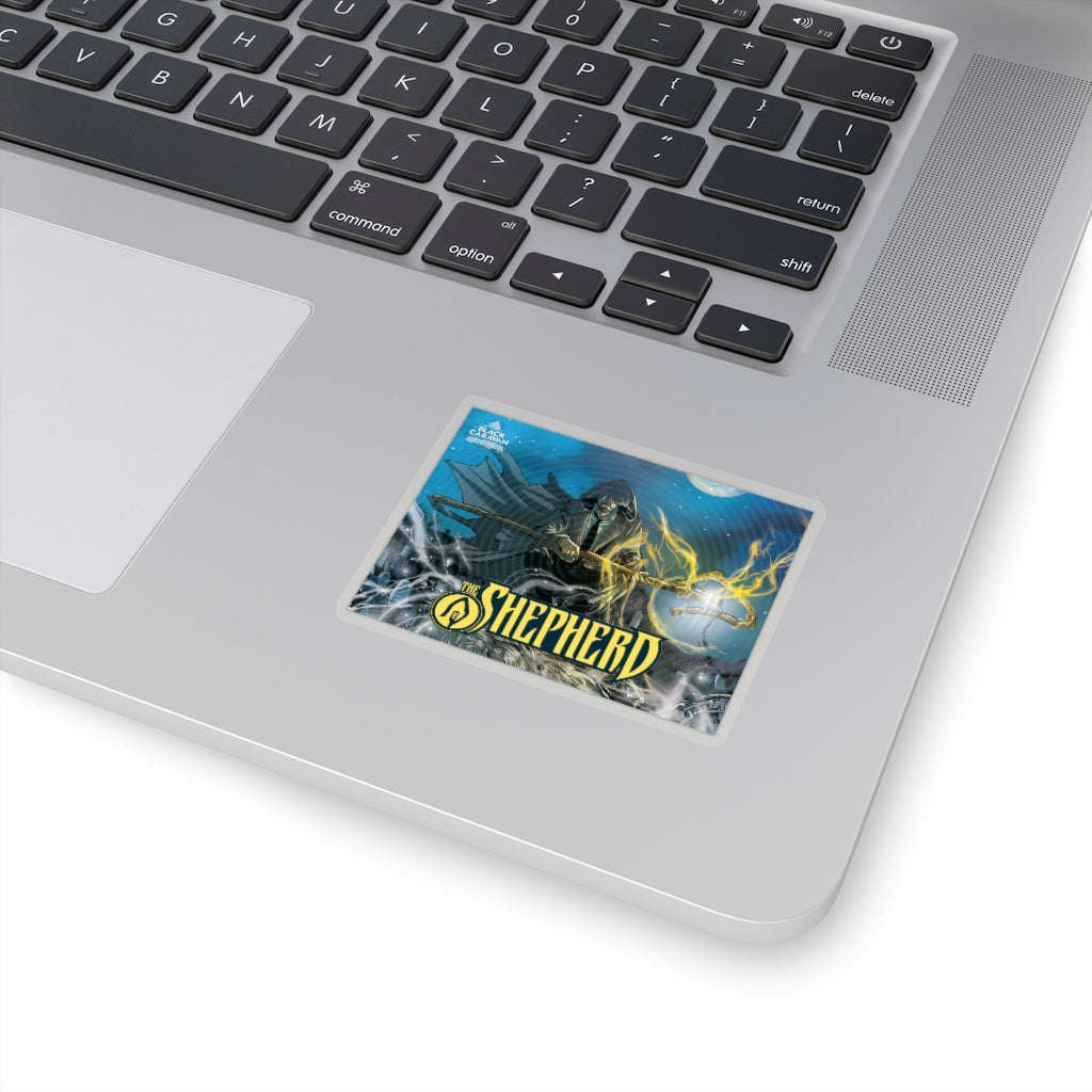 The Shepherd (Tile Design) - Kiss-Cut Stickers