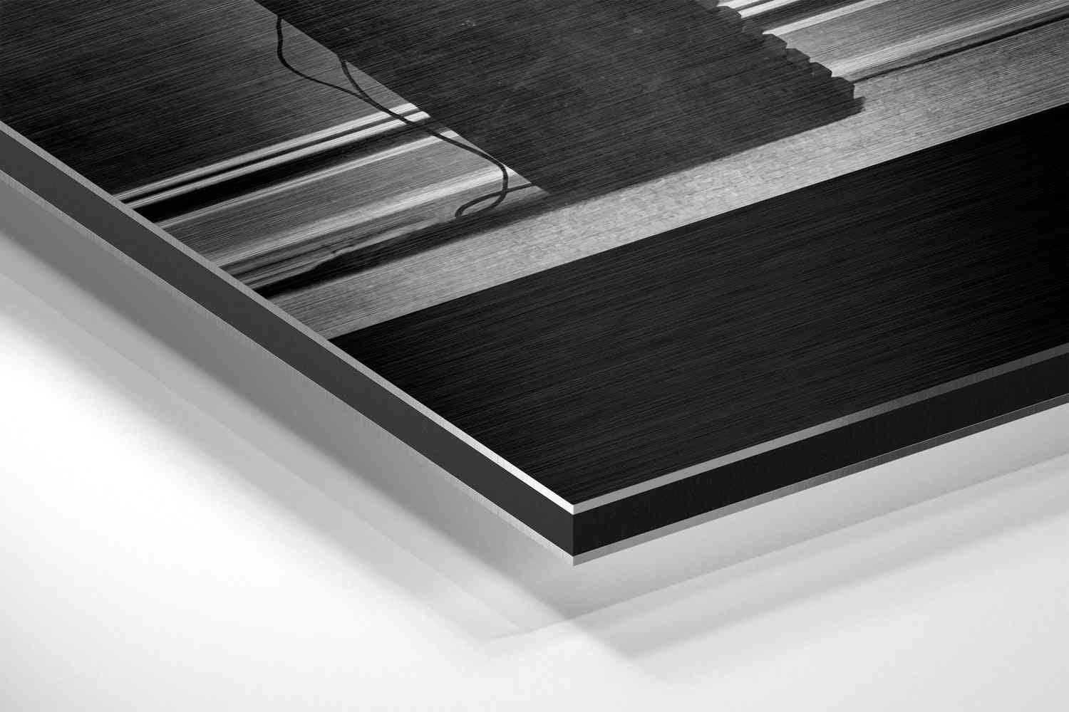 Music Wind Brushed Aluminium Dibond Wall Art