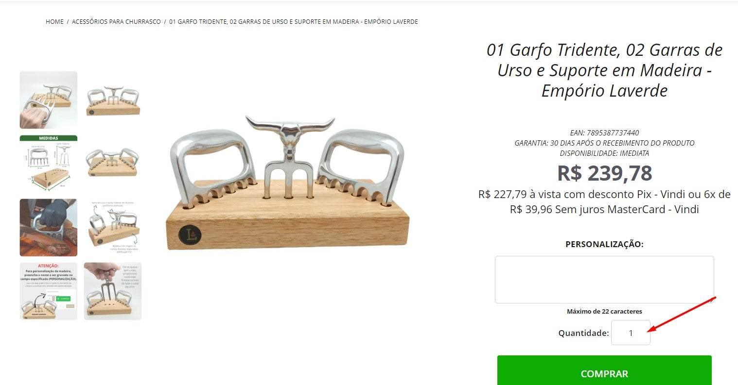 Brazilian Barbecue Kit - 7 Kits / 15 Units (DDP)