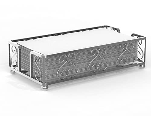LEVIMETREE Stainless Steel Napkin Holder - Modern Serviette Holder for Dining Tables & Home Décor