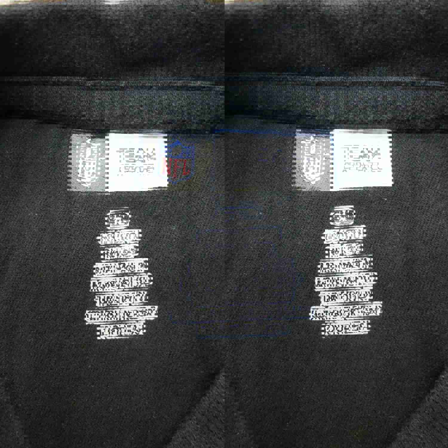 NFL Women's 3XL Black 100% Cotton Short Sleeve Steelers Football Sports Tee