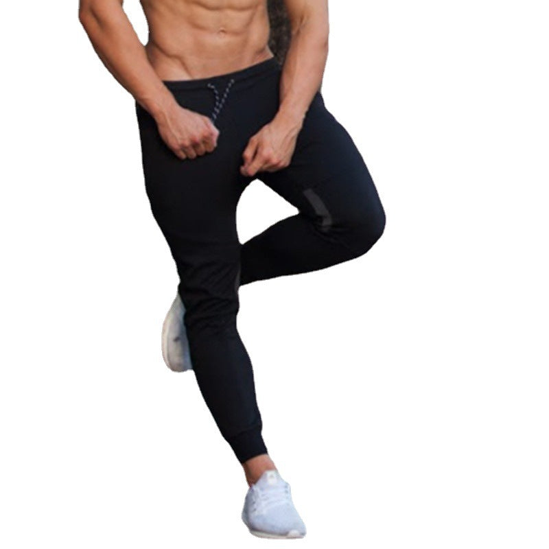 Men's Casual Sports Fitness Pants - Slim Fit & Breathable Cotton