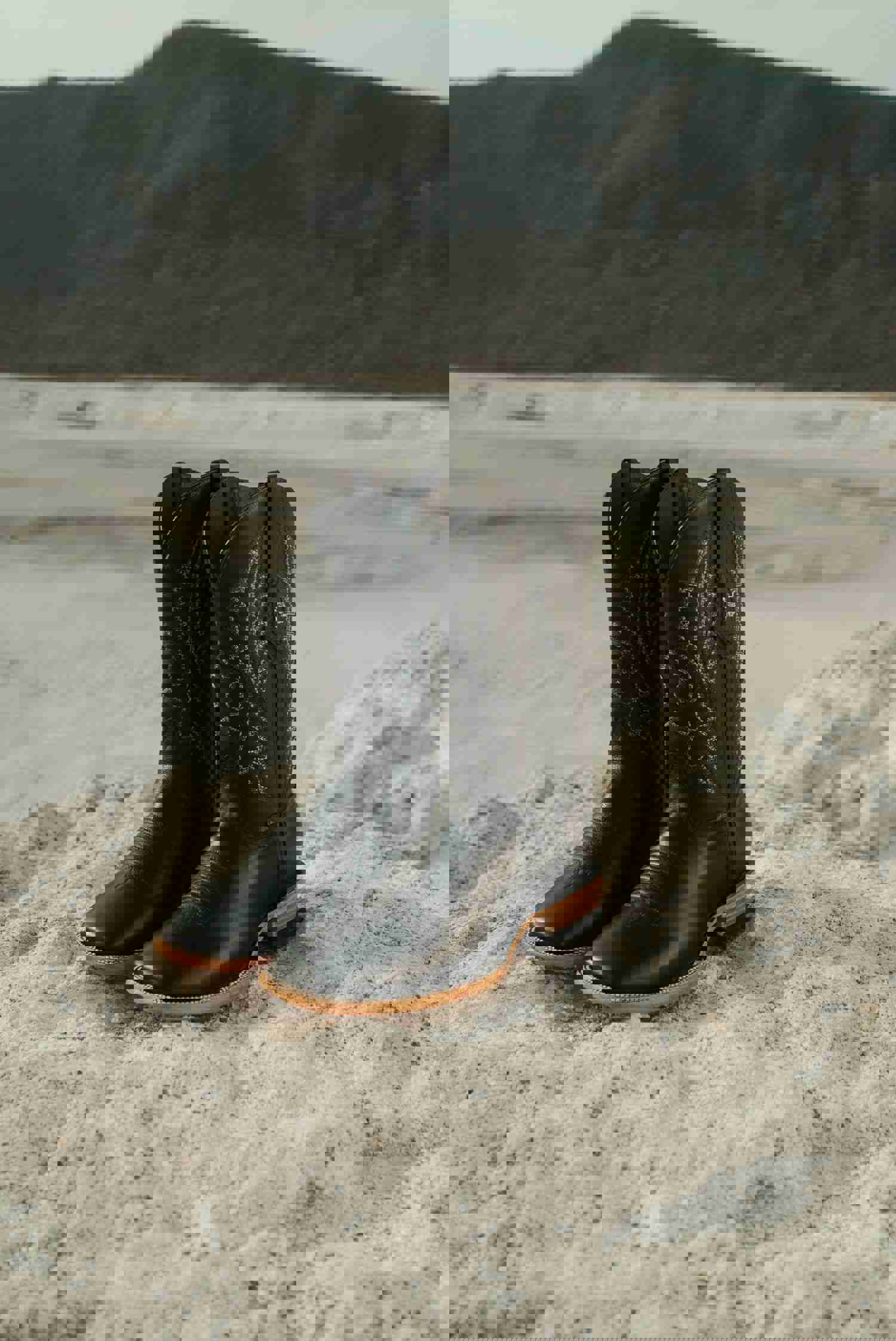 Est. Marino Rainbow Square Toe Cowboy Boot