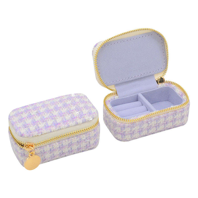 Tweed Jewelry Box - Stylish and Durable Jewelry Organizer