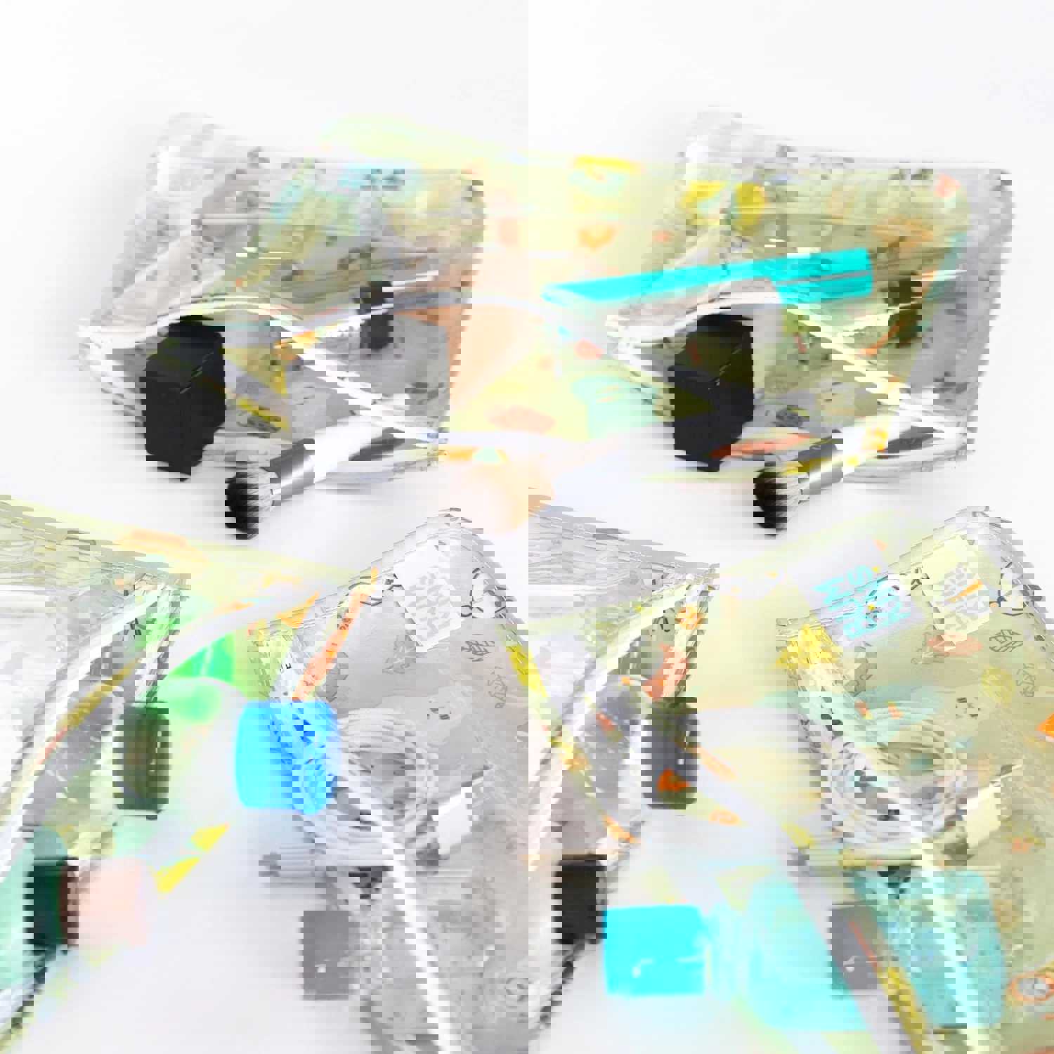 Clear Travel Bag 3-Pack: Camp Gear