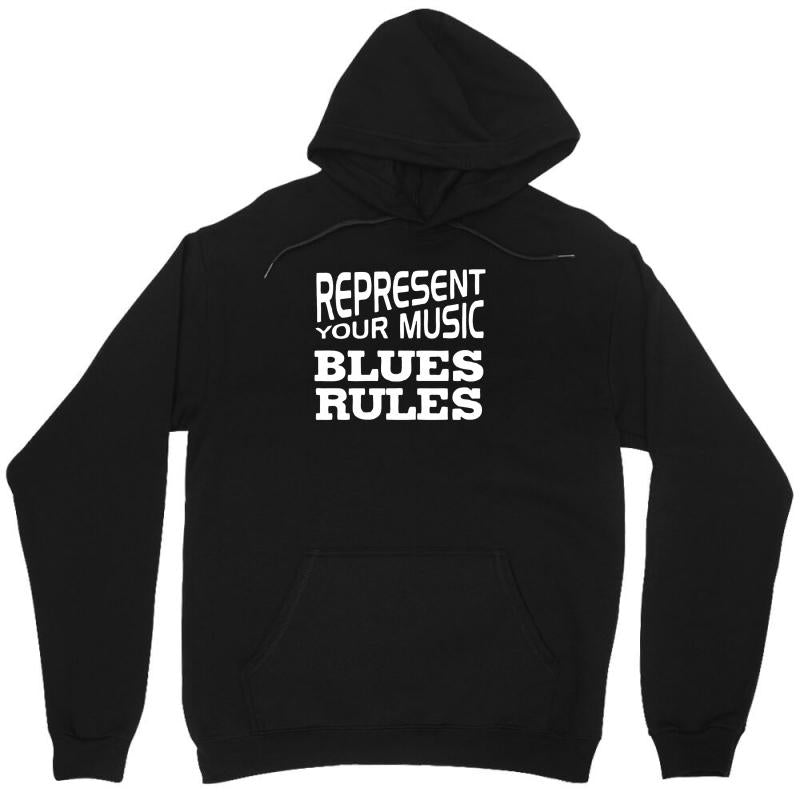 blues rules Unisex Hoodie - Comfortable & Stylish