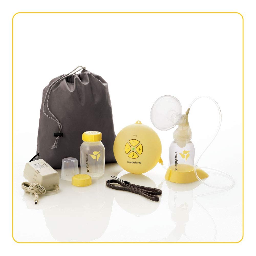 Medela Swing Single Electric Breast Pump - Compact, Lightweight with 2-Phase Expression Technology