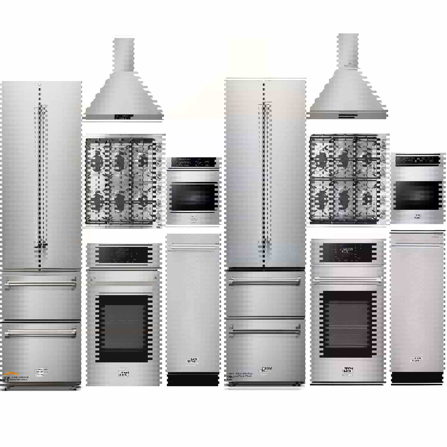 Thor Kitchen 6-Piece Pro Appliance Package - Stainless Steel Combo