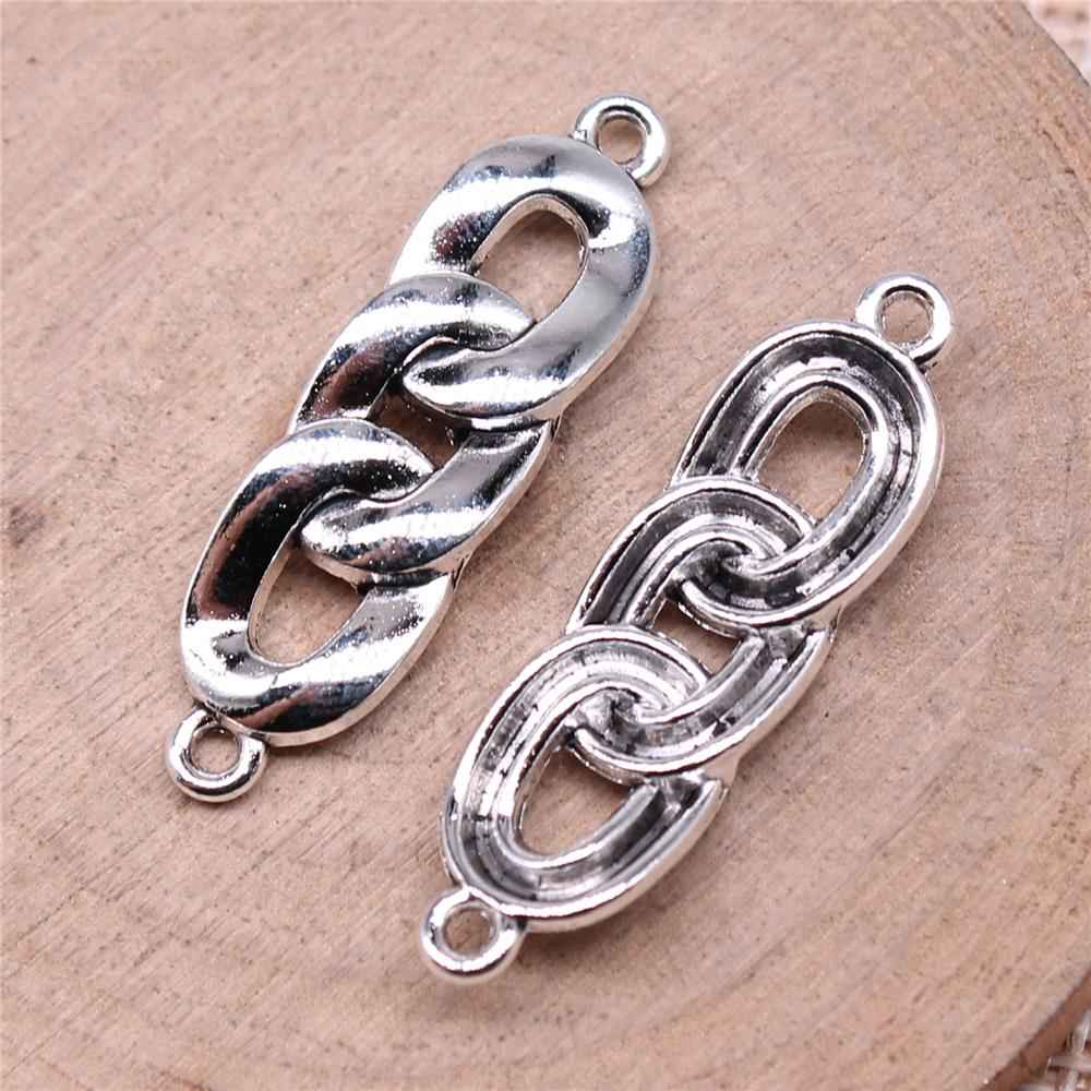 WYSIWYG 10pcs Antique Silver Alloy Charms for DIY Jewelry Making