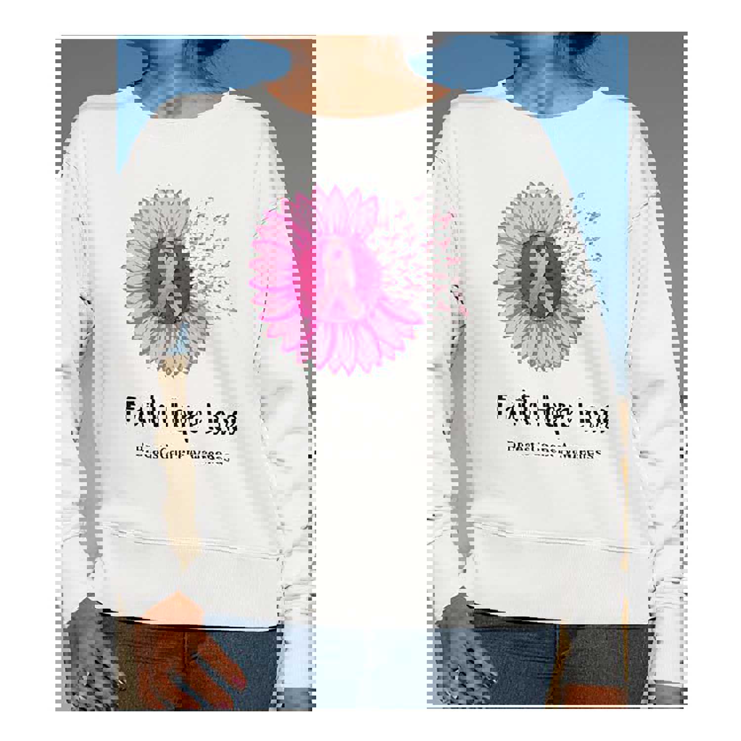 FAITH HOPE LOVE Hoodie and Sweatshirt