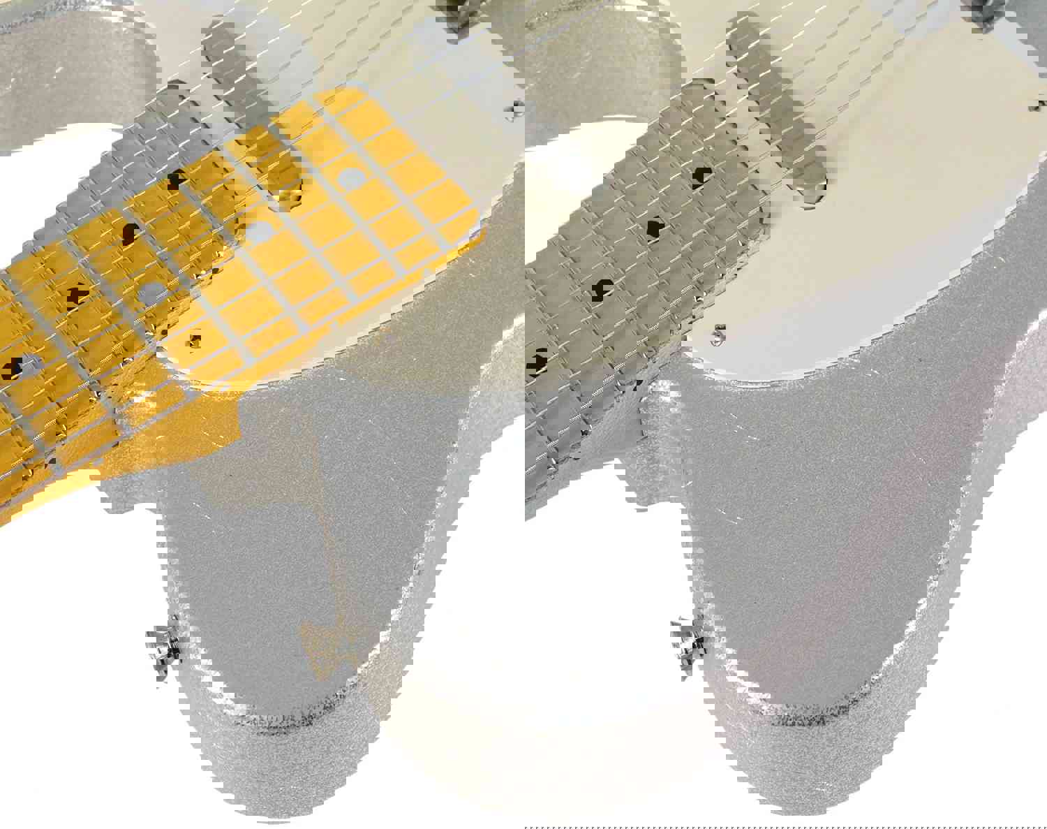 Nash T-57 Guitar, Silver Sparkle, Light Aging - Vintage Styled Tele Model