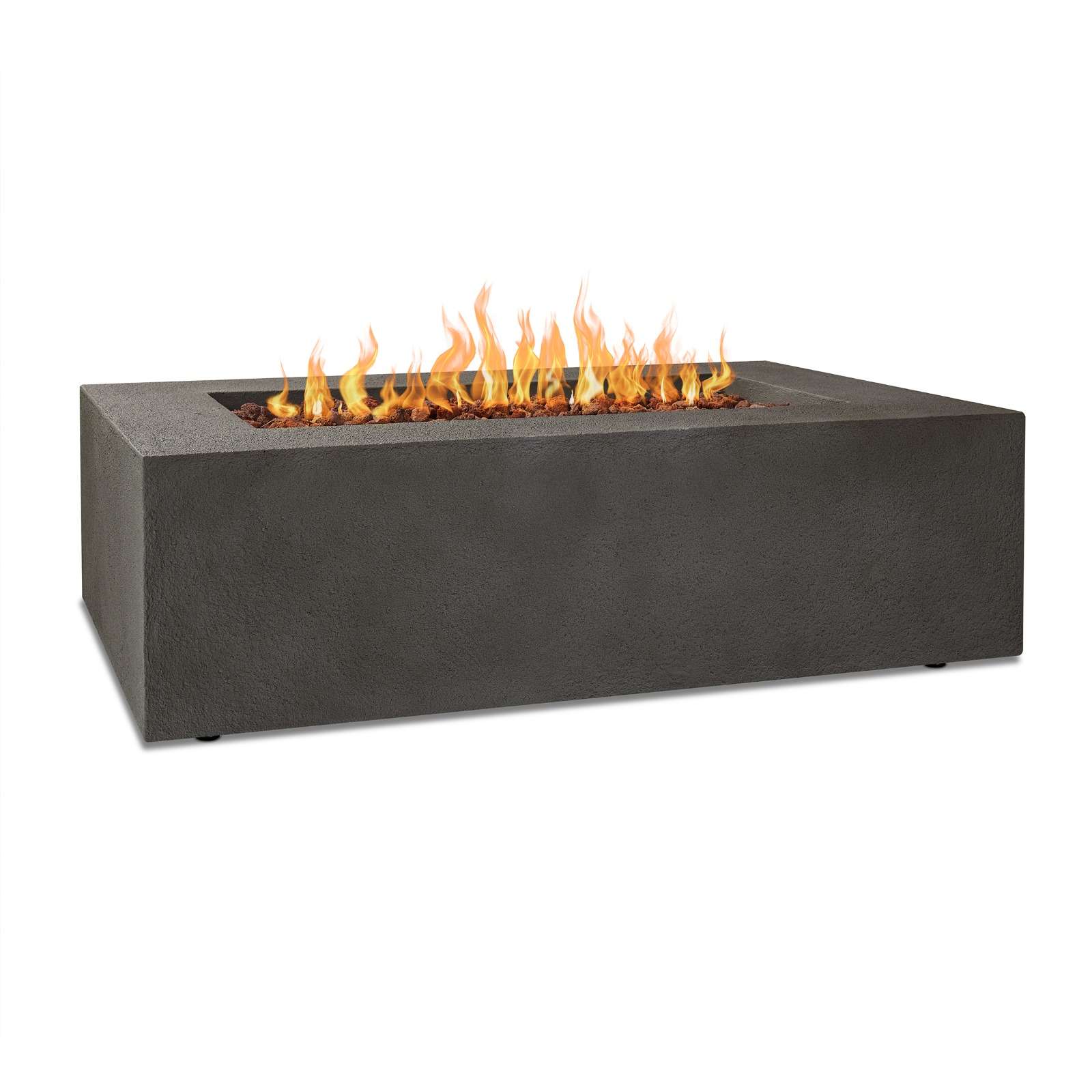Real Flame Baltic Rectangle Propane Fire Pit Table | 9750LP-GLG