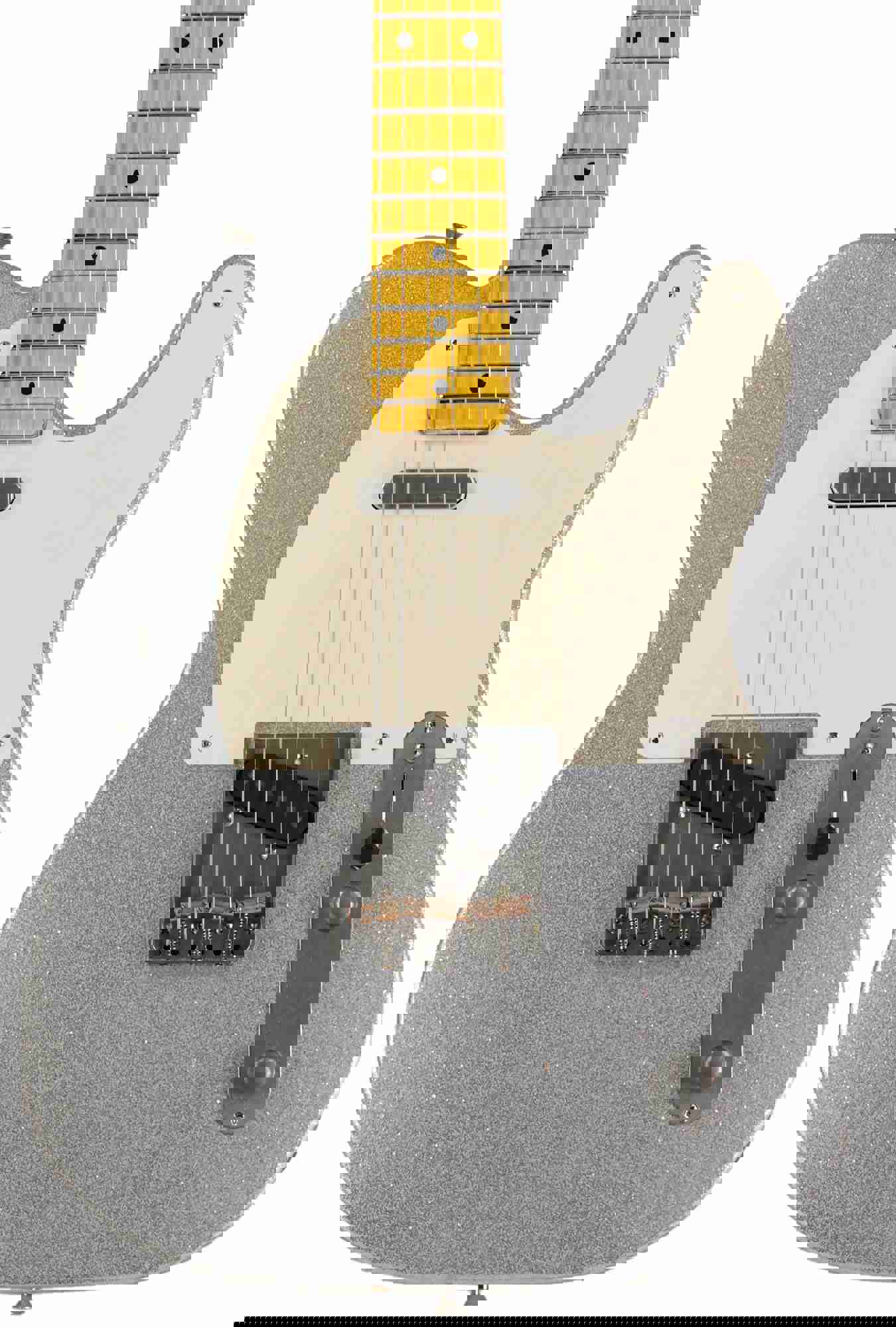 Nash T-57 Guitar, Silver Sparkle, Light Aging - Vintage Styled Tele Model