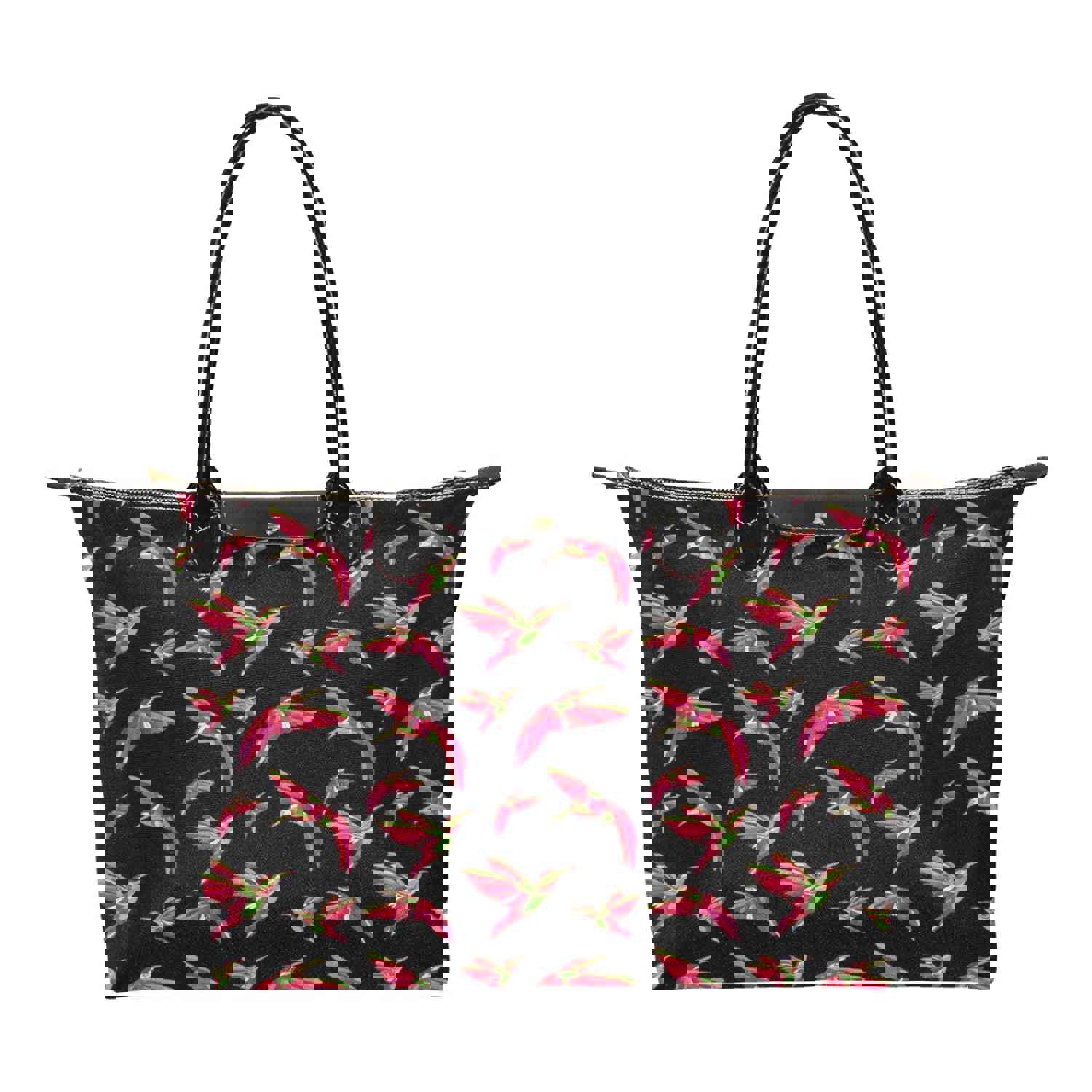 Red Swift Colourful Black Single-Shoulder Lady Handbag