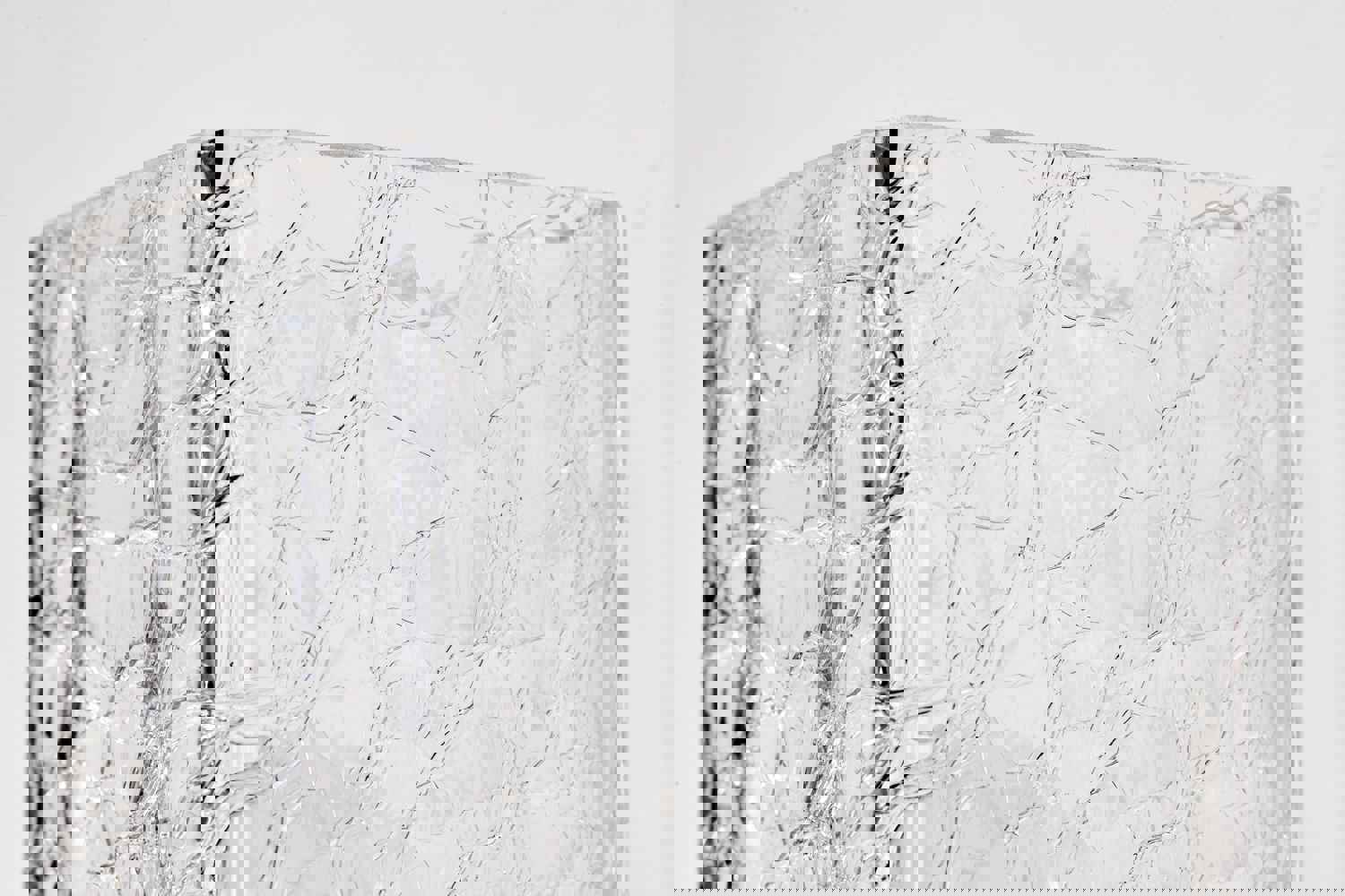 SATCO/NUVO Terrace 1 Light Wall Sconce Matte Black Finish Crackel Glass (60-7748)