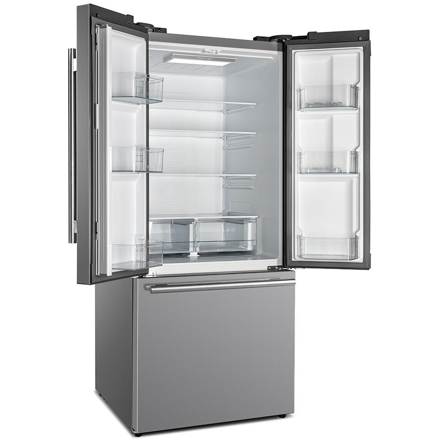 Forno 30-inch, 17.5 cu. ft. French 3-Door Refrigerator with Ice Maker
