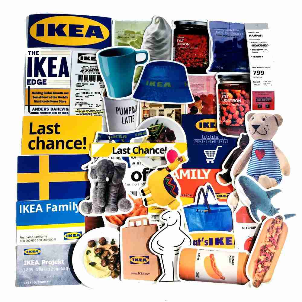 Funny Home Decoration Stickers - Waterproof Vinyl Stickers for Laptop, Phone, and More