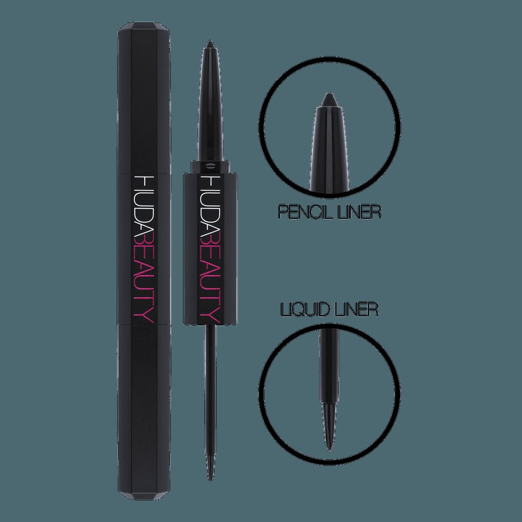HUDA BEAUTY LIFE LINER DUO PENCIL & LIQUID EYELINER